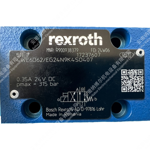 R900938379 4WE6D6X/EG24N9K4SO407 Série WE6 Solénoïde directionnel à action directe pour le contrôle du débit hydraulique - Product Image 4