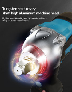 Cờ lê tác động không dây 21V, không chổi than, đầu nối 1/2, cấp công nghiệp, dùng pin <span class=keywords><strong>Lithium</strong></span>, dùng cho việc tự sửa chữa - Product Image 3