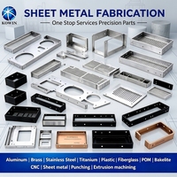 Panneau avant et plaque arrière d'amplificateur en alliage d'aluminium anodisé sur mesure, usinés par électroérosion à fil et CNC 3/4/5 axes avec traitement de surface