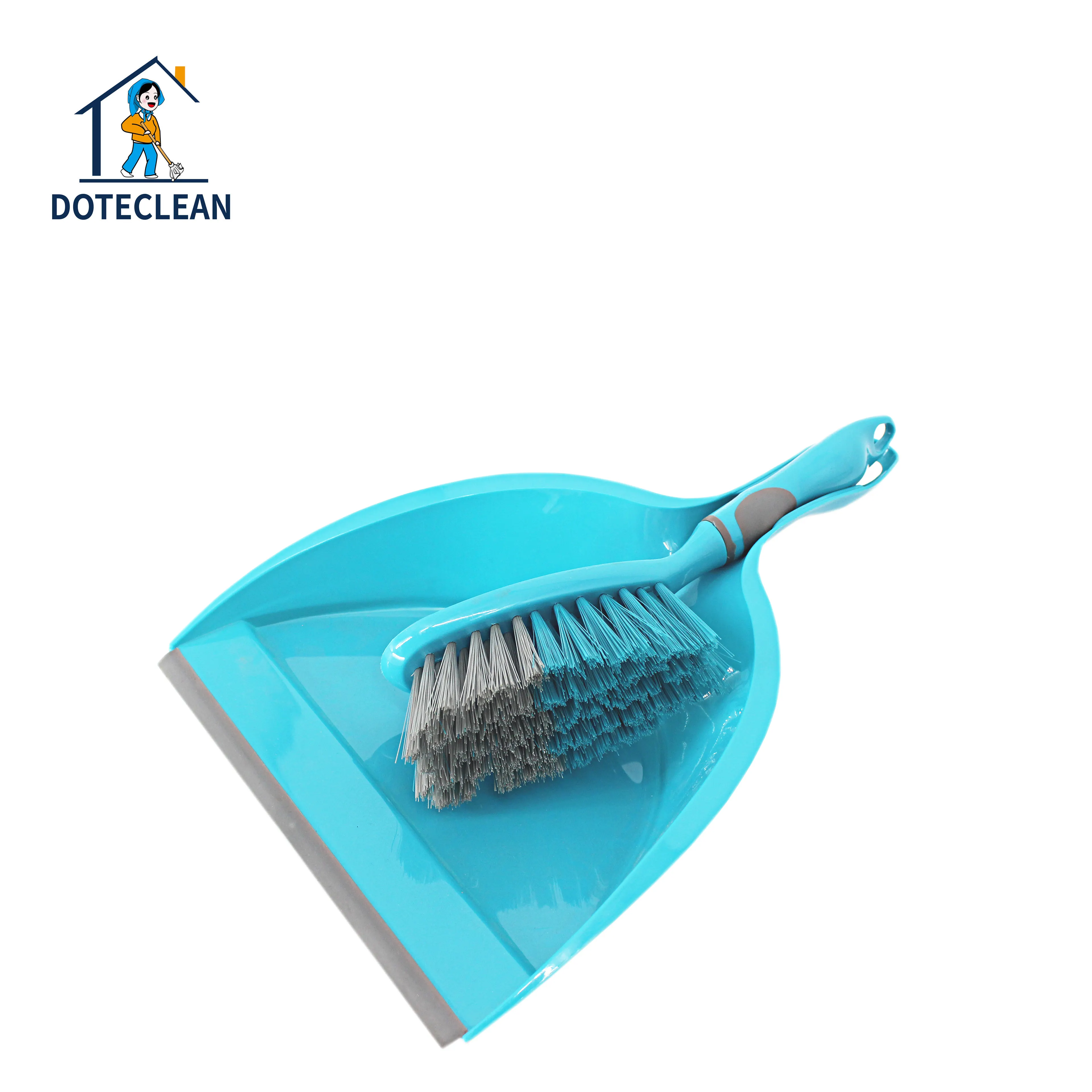 Kitchen Cleaning Soft Broom Brush Plastic Brushes and Dustpan Sets for Home House Cleaning,home Cleaning with Attractive Price