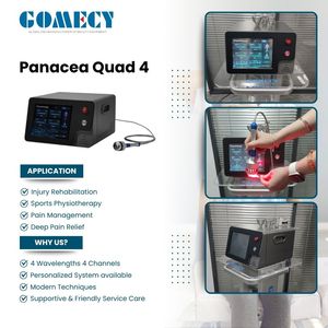 GOMECY - Lo Último <span class=keywords><strong>en</strong></span> Láser de Fisioterapia de 810nm 980nm 1064NM 650nm para Alivio del Dolor, Eliminación Vascular, Eliminación de Hongos <span class=keywords><strong>en</strong></span> las Uñas, Alivio Profundo del Dolor - Product Image 5