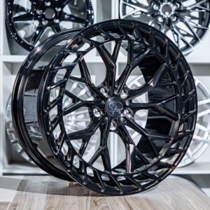 Thiết Kế Mới Về Hành Khách Xe Tùy Chỉnh Monoblock Giả Mạo Bánh Xe Với Chải Tối Màu Đen Và Tùy Chỉnh Mũ Cho BMW X5 - Product Image 3