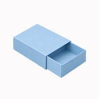 Portefeuille Minimaliste Couleur Claire, Emballage Personnalisé en Carton avec Tiroir, Boîte en Papier