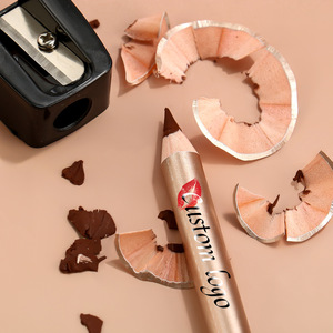 ลิปไลเนอร์เคลือบกันน้ำ12สีติดทนนานลิปสติกไม้ไม่ซีดจางลิปสติกดินสอเขียนขอบปาก - Product Image 1