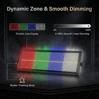 Projecteur LED matriciel 190W RGB à pixels, éclairage de scène DMX512, effet stroboscopique, luminaire pour DJ, club et événements