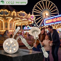Module LED RGB adressable SHIJI DC24V, 35 mm, 9 LED, IP67, éclairage de parc d'attractions, source de lumière ponctuelle LED