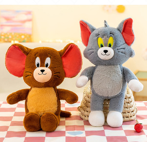 Peluche di Topo Tang Maojie, Bambola di Gatto e Topo, Bambola di Stoffa Cartoon, Regalo di Compleanno, Approvato dal Produttore - Product Image 3