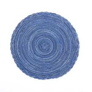 Wholesale nice price high quality Round Placemats Kitchen Dining Table Coffee Washable Place mats