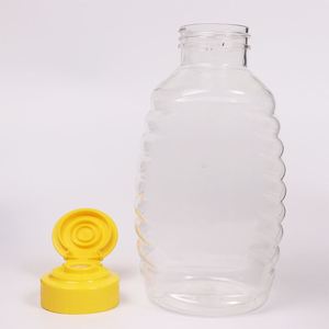 Honey Plastic Bottle Packaging Decorative Jars Factory Low Prices Honey Plastic Squeeze Bottle