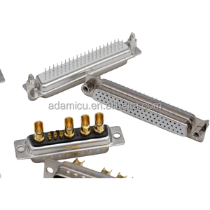 Connecteur DB <span class=keywords><strong>Sub</strong></span> 78 broches de type D, haute densité, soudure mâle 2A, contact en laiton pour les connexions de fils, câble PCB assemblé, best-seller - Product Image 5