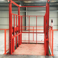 Anpassbarer 1-10 Tonnen Hydraulischer Lagerhaus-Fracht-Aufzug Plattform-TV-Kabel-Fracht-Aufzug Lastenaufzug