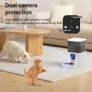 Distributeur automatique intelligent pour <span class=keywords><strong>animaux</strong></span> <span class=keywords><strong>de</strong></span> <span class=keywords><strong>compagnie</strong></span> avec alimentation programmée, contrôle <span class=keywords><strong>à</strong></span> distance par application, double alimentation, matériaux sûrs pour les aliments, pour chats et chiens - Product Image 2