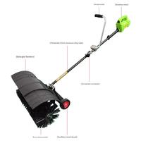 Balai électrique portable pour pelouse artificielle avec moteur principal, pompe et boîte de vitesses, brosse de nettoyage pour le golf