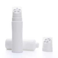 Bouteille en plastique HDPE de 100 ml 200 ml avec applicateur à bille à 5 billes Huile capillaire Lotion pour le visage Lotion pour le corps Utilisation de bouteilles d'emballage vides