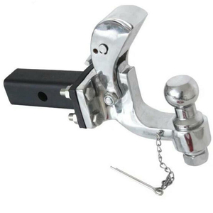 Cerradura de <span class=keywords><strong>bola</strong></span> de enganche de <span class=keywords><strong>remolque</strong></span> de 6000 libras Acoplador de <span class=keywords><strong>remolque</strong></span> inoxidable con gancho de perno de nueva condición - Product Image 2