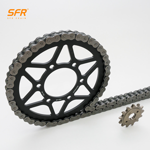 Ensemble chaîne et pignon en acier haute performance <span class=keywords><strong>SFR</strong></span> pour motos tout-terrain et de route 520SX 525SX3, <span class=keywords><strong>accessoires</strong></span> - Product Image 1