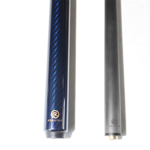 Taco de billar de fibra de carbono 3K Twill, punta de 12.4mm, 2 secciones, duradero, para billar de nueve bolas - Product Image 2