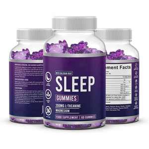 En stock, Gummies à la mélatonine OEM pour un sommeil plus rapide, Gummies sucrés à prix de gros - Product Image 1