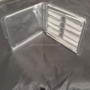 Estuche para 5 cigarrillos con cierre a presión, blíster tipo clamshell, empaque de plástico, compatible con conos enrollados de 98 mm de longitud. - Product Image 1