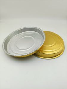 Platos Desechables Redondos de Aluminio Reciclable, Bandejas para Hornear <span class=keywords><strong>Pizza</strong></span> de 12 Pulgadas para Máquinas Expendedoras de <span class=keywords><strong>Pizza</strong></span> - Product Image 5