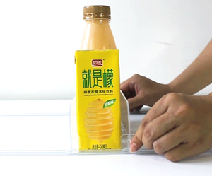 10 pièces par ensemble supermarché automatique en plastique POS étagère diviseur peut distributeur pour bouteille de lait boisson - Product Image 6