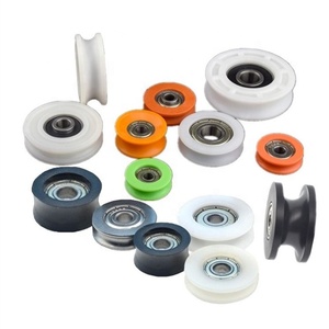 塑料轴承皮带轮u型槽履带轮通过滑动皮带轮 - Product Image 2
