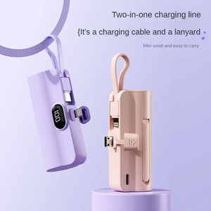 2024 New Arrival Loại C Pocket Ngân Hàng Điện 5000MAh Nhanh Chóng Sạc Di Động Nhỏ Sạc Điện Thoại 20W Đầu Ra Điện Xu Hướng Sản Phẩm - Product Image 6