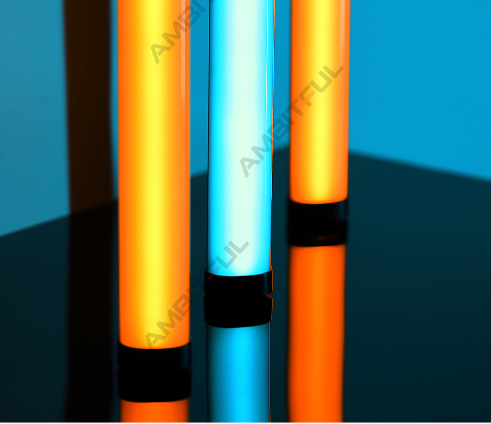 AMBITFUL A2 RGB 2500-8500K RGB LED Video Stick Tube Light, CRI 95+ TLCI 97 +,Built-in APP Lithium Battery Magnetic Function