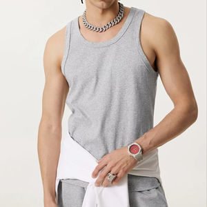 Camiseta Deportiva de Gimnasio de Secado Rápido, Ecológica, de Algodón Tejido, con Logotipo Personalizado, para Hombre, Estilo Hip Hop, Ligera, para Entrenamiento Físico - Product Image 1