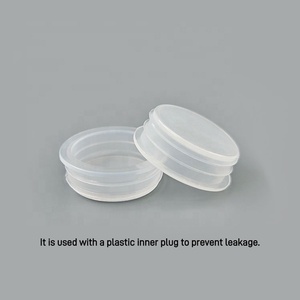 Đen Trắng Nhựa Gân Spouted Pha Chế Tháp Pháo Lật Top Nắp Mũ Bìa Cho Dầu Gội Bóp Chai - Product Image 6