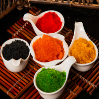 Caviar noir Ebiko en morceaux, saumon fumé, en gros, en sac et en boîte, prêt à consommer, certifié alimentation japonaise, 1 kg