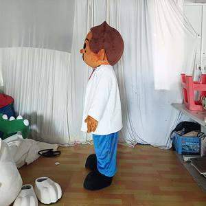 Costume de mascotte scientifique unisexe pour adultes, blouse blanche de médecin, costume de cosplay professionnel pour tous les événements et fêtes - Product Image 2