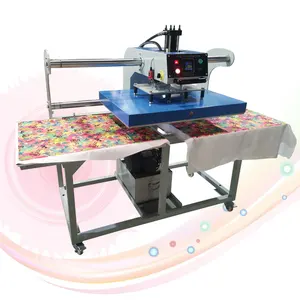 T- shirt Double Station Heat Press Machine can be customized 60*80cm pneumatic