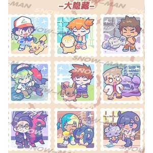 Nouvelle Série Ms : Aimants de Réfrigérateur Pokémon de Haute Qualité pour Artistes, Mega Dream Kawaii Mini Booster Pack Scellé, Jeu de Société - Product Image 3
