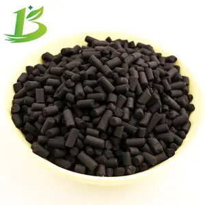 3mm/4mm Bulk Pellet High-performance Columnar Activated Carbon Wood Charcoal