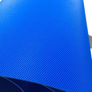 Bande transporteuse plate en PVC UNI, largeur 30 mm, épaisseur 5 mm, couleur bleue, pour l'industrie alimentaire - Product Image 3