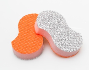 Almohadilla limpiadora de celulosa Natural, duradera, acrílica, con esponja - Product Image 1