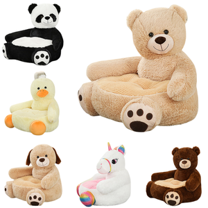 Orsacchiotto morbido per bambini a forma di animale seggiolini per divano per bambini <span class=keywords><strong>Panda</strong></span> unicorno peluche divano per bambini - Product Image 1