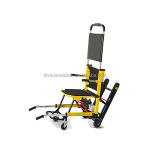 Fauteuil roulant électrique pliable DIVOUS ST003 en aluminium pour hôpital, avec assistance à la montée d'escaliers pour personnes âgées et handicapées - Product Image 5