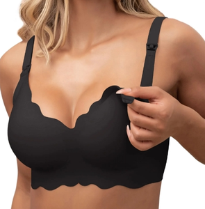 Yüksek kalite kablosuz antibakteriyel çıkarılabilir hemşirelik jöle sutyen annelik emzirme hemşirelik iç çamaşırı sızdırmaz hemşirelik sutyen - Product Image 1