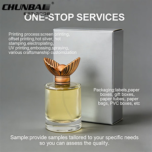 Flacone da <span class=keywords><strong>Profumo</strong></span> di Lusso Vuoto in Vetro Spray Quadrato Trasparente e Satinato da 15ml 30ml 50ml 60ml 100ml con Tappo Magnetico Personalizzato e Scatola - Product Image 2