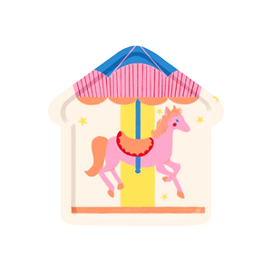 Juego de Vajilla Desechable Personalizado DAMAI para Fiesta de Circo, Decoración para Celebración de Cumpleaños Infantil con Platos y Servilletas - Product Image 4