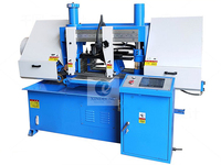 GZK4228 Scie à ruban Cnc Machine à découper les métaux Scie à ruban entièrement automatique Scie à ruban Machine de Chine automatique Cnc Metal
