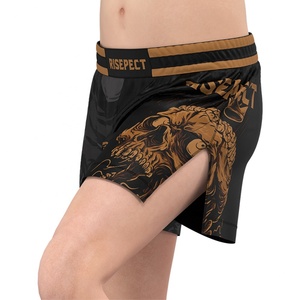 Pantalones Cortos Híbridos Casuales para Hombre, Paquete de 4, Estilo Ribbed MMA, para Caminar - Product Image 1