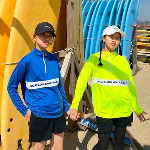 Nouvelle Collection : Combinaison de <span class=keywords><strong>Plongée</strong></span> Parent-Enfant, <span class=keywords><strong>Tenue</strong></span> de Surf Couple Manches Longues, Maillot de Bain Familial Anti-UV et Modeste - Product Image 4
