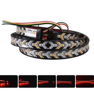 Inversion-barre de porte en arêtes de poisson, 120 CM, couleur unie rouge et jaune, remorque de frein, Ip67, lumière de ramassage inversée, <span class=keywords><strong>clignotant</strong></span>, <span class=keywords><strong>feu</strong></span> arrière Led de camion - Product Image 3