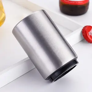 Abridor de garrafas de metal para vinho e cerveja, ferramentas portáteis de bar baratas, preço barato de fábrica, abridor automático de garrafas de vinho