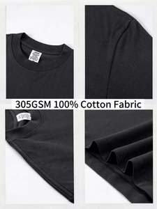 เสื้อยืดผู้ชายไซส์ใหญ่แบบ OEM/ODM คุณภาพสูง ขายส่ง เสื้อยืดผ้าฝ้าย 100% สไตล์สตรีทแฟชั่นทันสมัย - Product Image 4