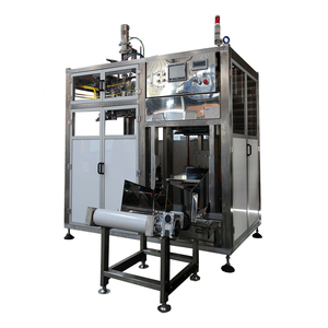 เครื่องบรรจุของเหลวอุตสาหกรรมอัตโนมัติเต็มรูปแบบทำถุงบรรจุสำหรับฟิล์มม้วนขนาดเล็ก - Product Image 2