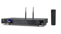 HiFi multimedya ses sistemi oyuncu CD çalar Bluetooth bağlantısı ile FM radyo DAB Tuner alıcı IR uzaktan kumanda ile
